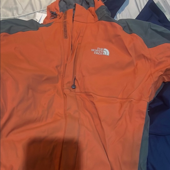 The North Face Orange and Gray Jacket - Picture 1 of 1